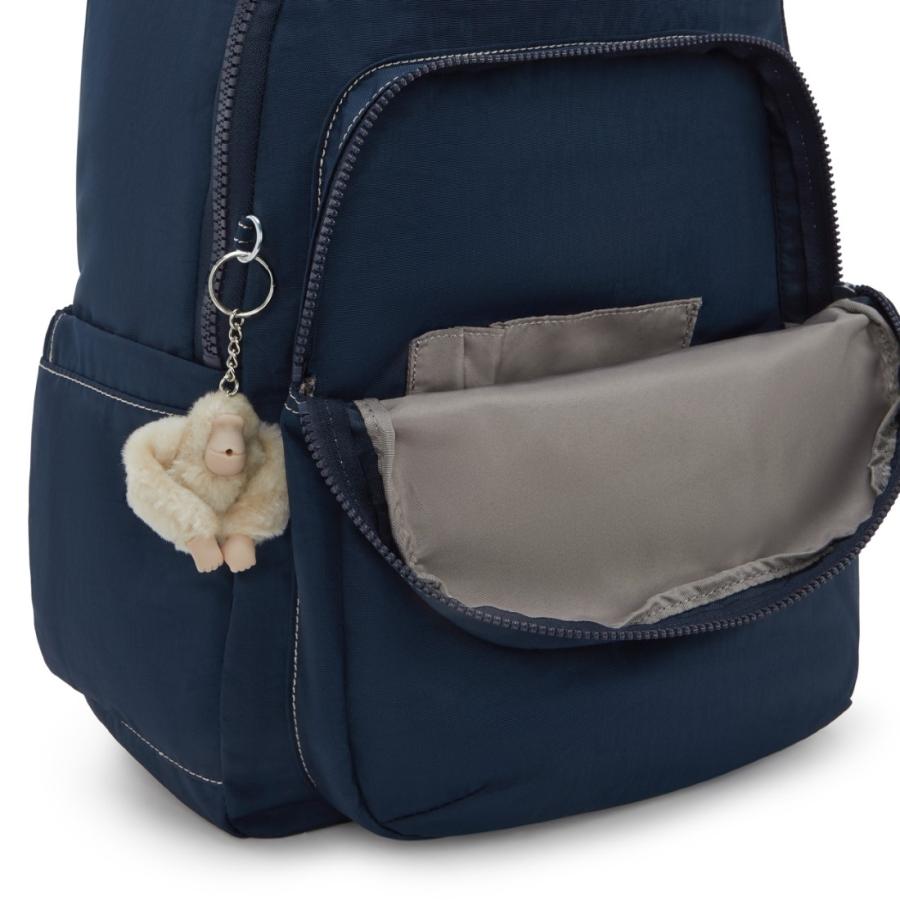 キプリング 公式 リュック バックパック SEOUL(Blue Bleu S Web) ソウル(ブルーブルーSウェビング) KI52100MT 日本限定コレクション | kipling | 04