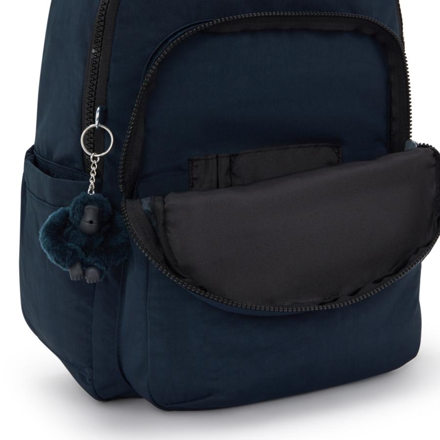 キプリング 公式 リュック バックパック SEOUL(Blue Bleu 2 C) ソウル(ブルーブルー2コンボ) KI52100ND ベーシック コレクション | kipling | 04