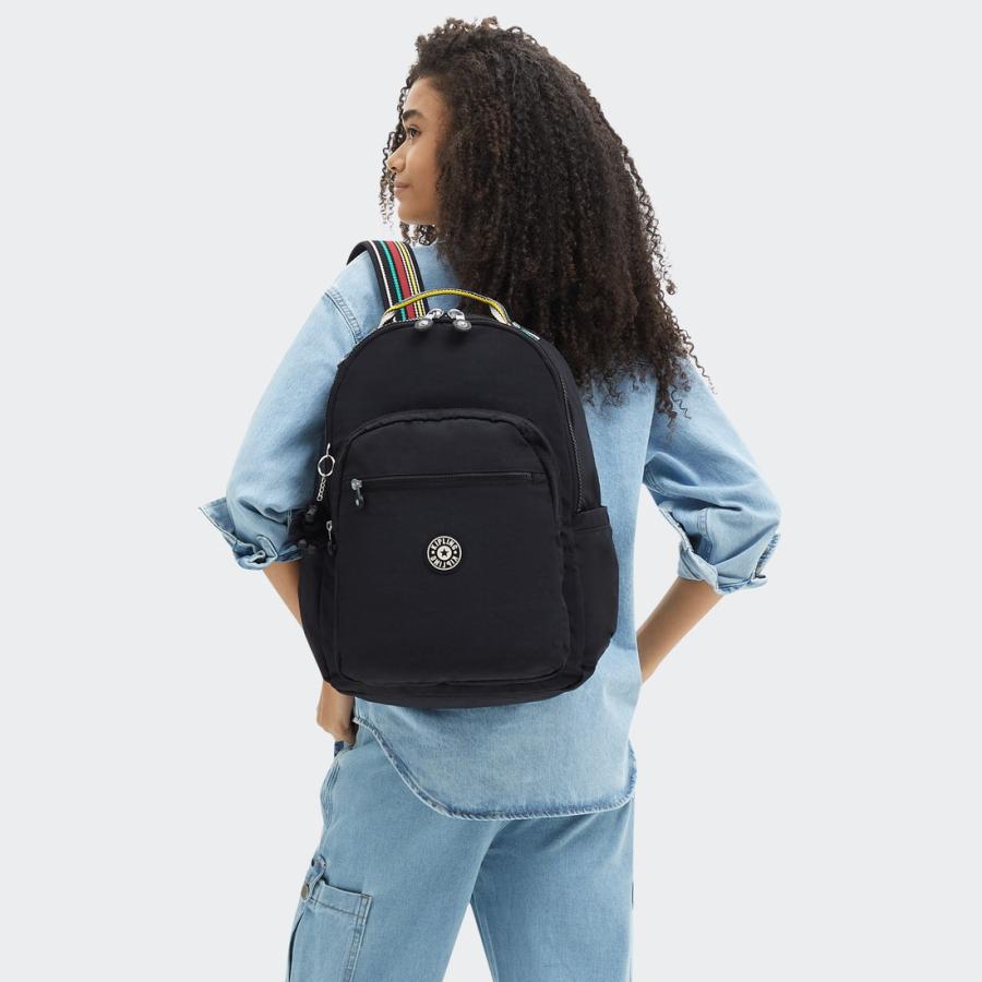 新品　キプリング　リュックサック　ナイロン　軽量　パウダーブラック 新品 キプリング リュックサック ナイロン 軽量 パウダー