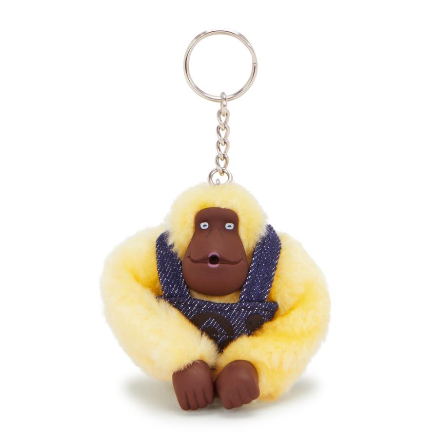 キプリング 公式 アクセサリー MONKEYCLIP M(Minion Jeans Bl) KIPLING x MINIONS モンキークリップエム(ミニオンジーンズブロック) KI5335MI8 ミニオンズ コレ | kipling