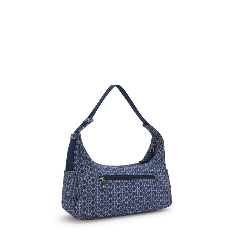 キプリング 公式 ショルダーバッグ KARIS S(Signature Denim) カリスエス(シグネチャーデニム) KI54557PF 　期間限定価格 2026/8/30 まで | kipling | 01