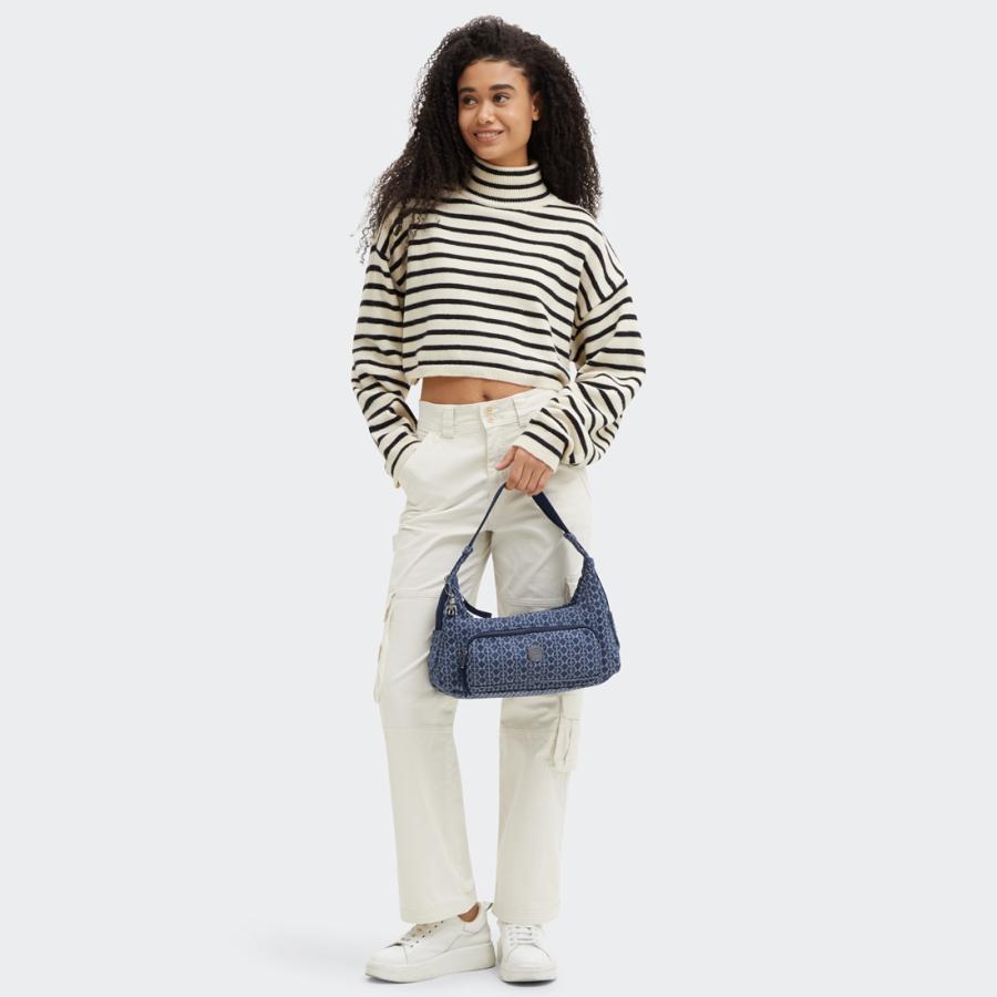 キプリング 公式 ショルダーバッグ KARIS S(Signature Denim) カリスエス(シグネチャーデニム) KI54557PF 　期間限定価格 2026/8/30 まで | kipling | 05