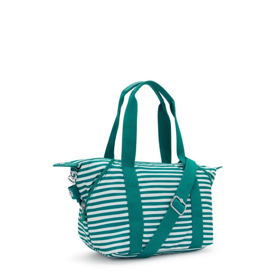 キプリング 公式 ボストンバッグ ART MINI(Parasol Stripes) アートミニ(パラソルストライプス) KI56564GI ベーシックプリント コレクション | kipling | 01