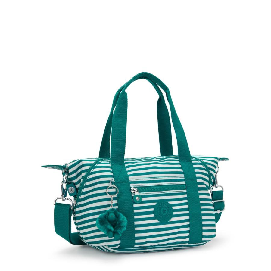 キプリング 公式 ボストンバッグ ART MINI(Parasol Stripes) アートミニ(パラソルストライプス) KI56564GI ベーシックプリント コレクション | kipling | 03