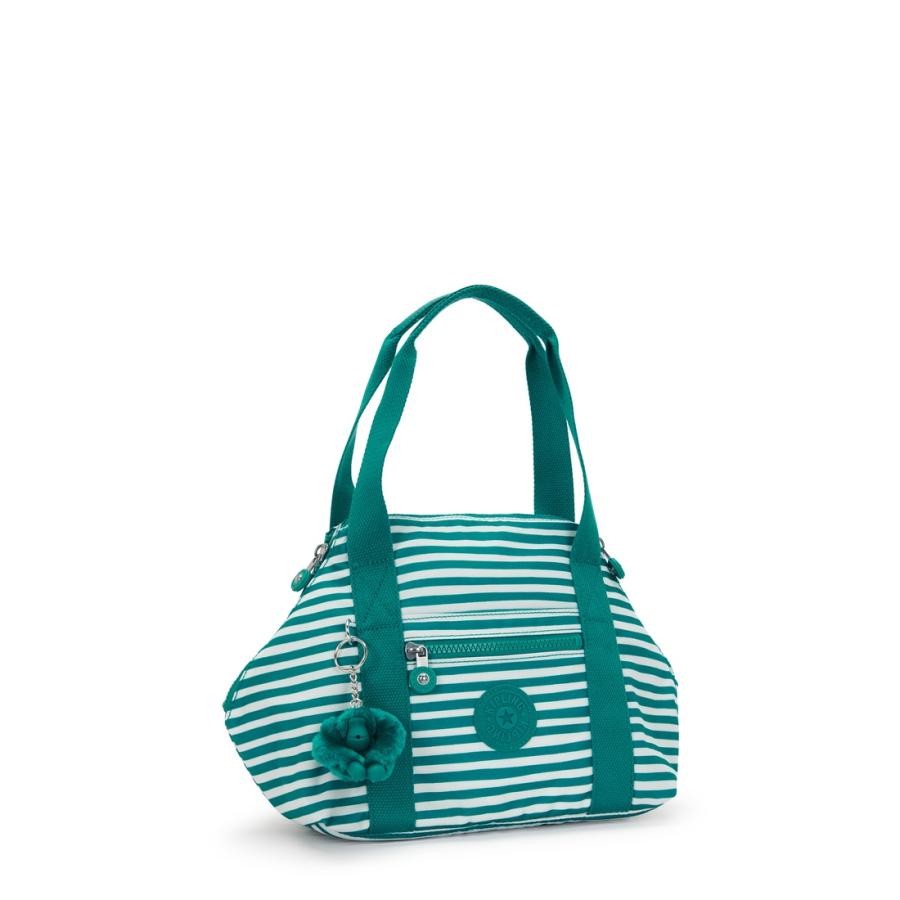 キプリング 公式 ボストンバッグ ART MINI(Parasol Stripes) アートミニ(パラソルストライプス) KI56564GI ベーシックプリント コレクション | kipling | 04