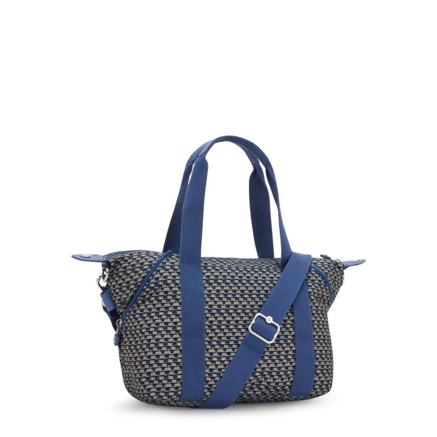 kipling（キプリング） 公式 ボストンバッグ ART MINI(Blue on Wire 