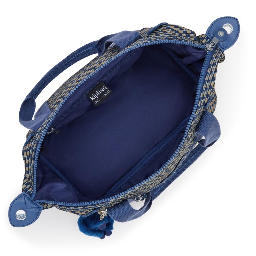 kipling（キプリング） 公式 ボストンバッグ ART MINI(Blue on Wire 