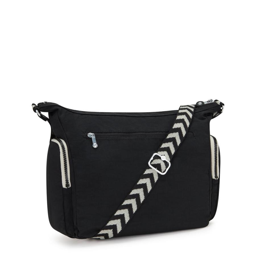 キプリングブラックショルダーバッグ kipling キプリング 公式 ショルダーバッグ GABB S(Black Noir