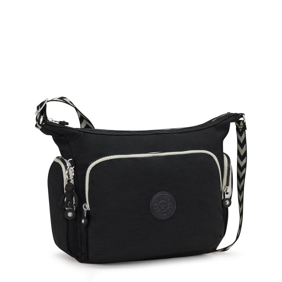 kipling（キプリング） 公式 ショルダーバッグ GABB(Black Chevron