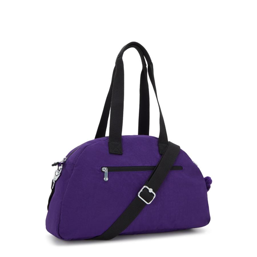 特大Kipling キャリーバッグ パープル ボストンバッグ kipling（キプリング） 公式 ボストンバッグ LOGANE(Glorious Purple