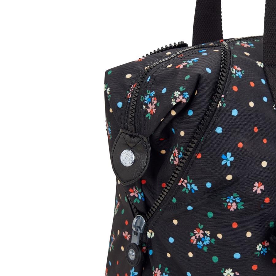 キプリング　花柄　フラワー　ボストンバッグ kipling キプリング 公式 ボストンバッグ ART M(Flower Polka