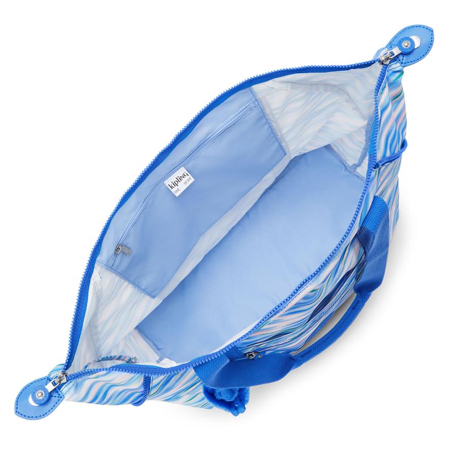 kipling キプリング 公式 ボストンバッグ ART M(Diluted Blue