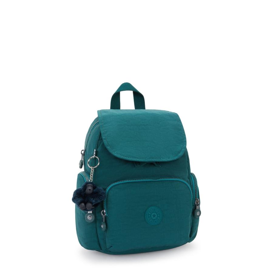 キプリング 公式 リュック バックパック CITY ZIP MINI(Tailored Green) シティジップミニ(テーラードグリーン) KI60464KK 　期間限定価格 2026/7/26 まで | kipling | 03