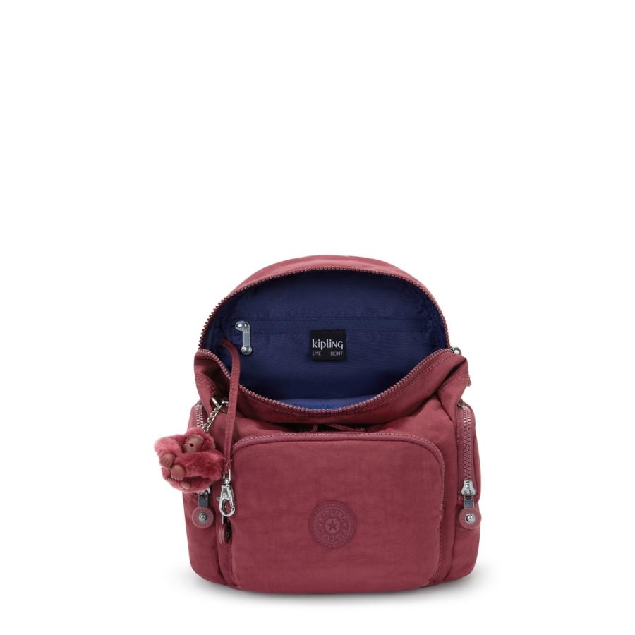 キプリング 公式 リュック バックパック CITY ZIP MINI(Lounge Wine) シティジップミニ(ラウンジワイン) KI60465FW 　期間限定価格 2026/10/25 まで | kipling | 02
