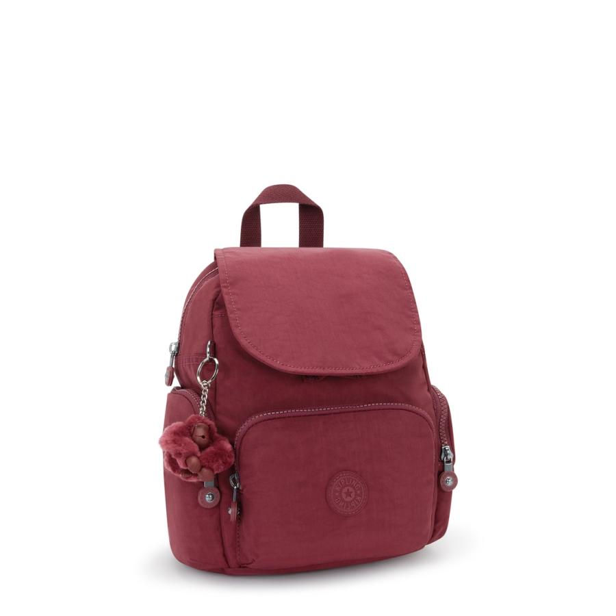 キプリング 公式 リュック バックパック CITY ZIP MINI(Lounge Wine) シティジップミニ(ラウンジワイン) KI60465FW 　期間限定価格 2026/10/25 まで | kipling | 03