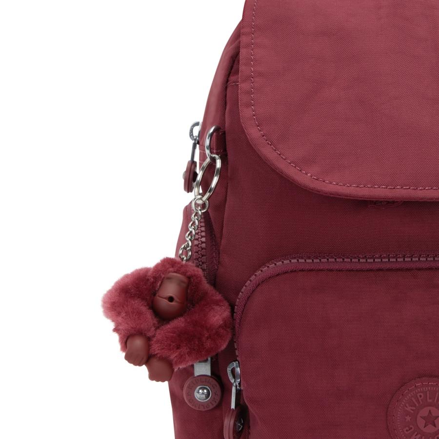 キプリング 公式 リュック バックパック CITY ZIP MINI(Lounge Wine) シティジップミニ(ラウンジワイン) KI60465FW 　期間限定価格 2026/10/25 まで | kipling | 04