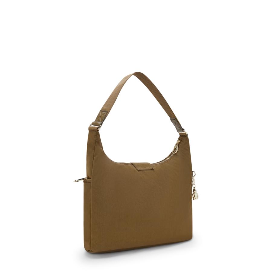 738　KIPLING　キプリング　ショルダーバッグ　ダークローレルスパイス kipling（キプリング） 公式 ショルダーバッグ ILIE(D Laurel Spice