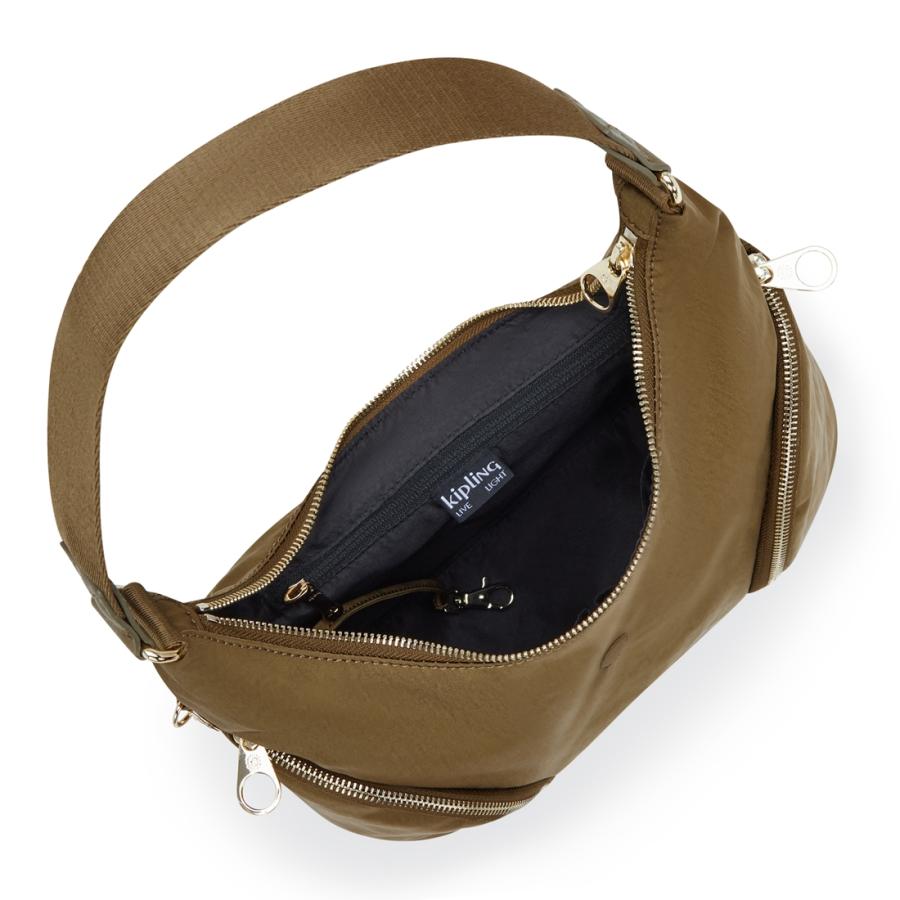 738　KIPLING　キプリング　ショルダーバッグ　ダークローレルスパイス kipling（キプリング） 公式 ショルダーバッグ ILIE(D Laurel Spice