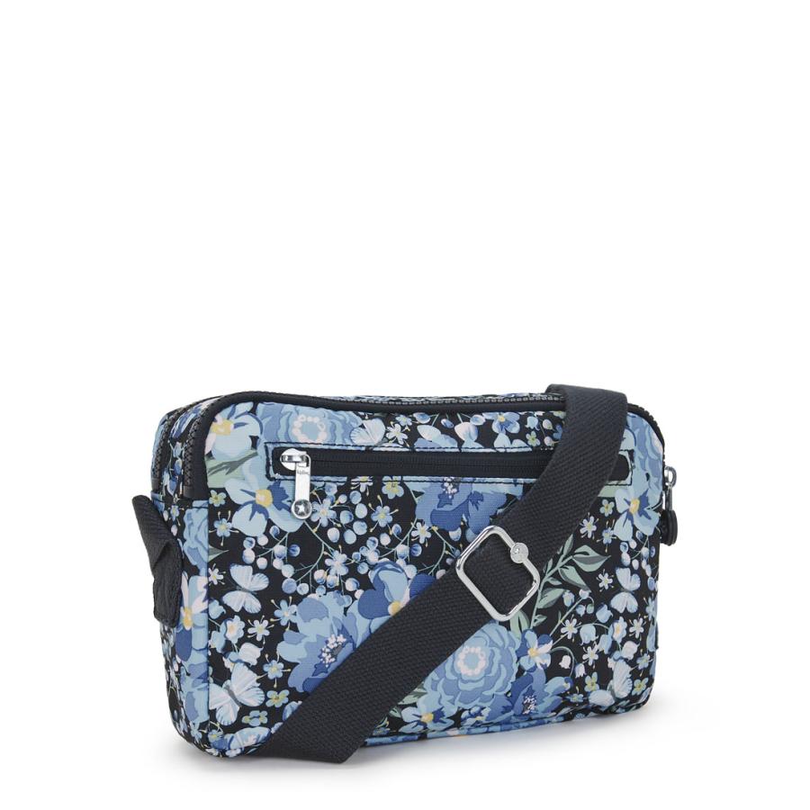 KIPLING　ブルー　カモフラ　デザイン kipling キプリング 公式 ボストンバッグ COOL DEFEA(Blue Grey