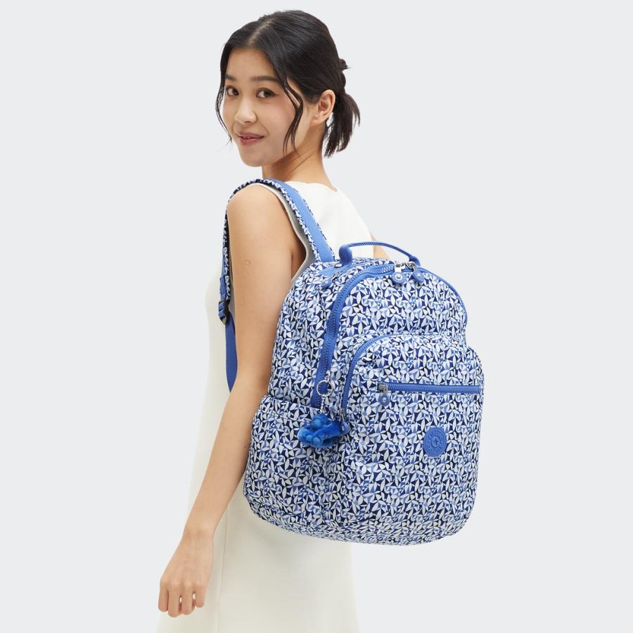 キプリング 公式 リュック バックパック SEOUL(Crazy Leaves) ソウル(クレイジーリーブス) KI62691DU ベーシックプリント コレクション | kipling | 07