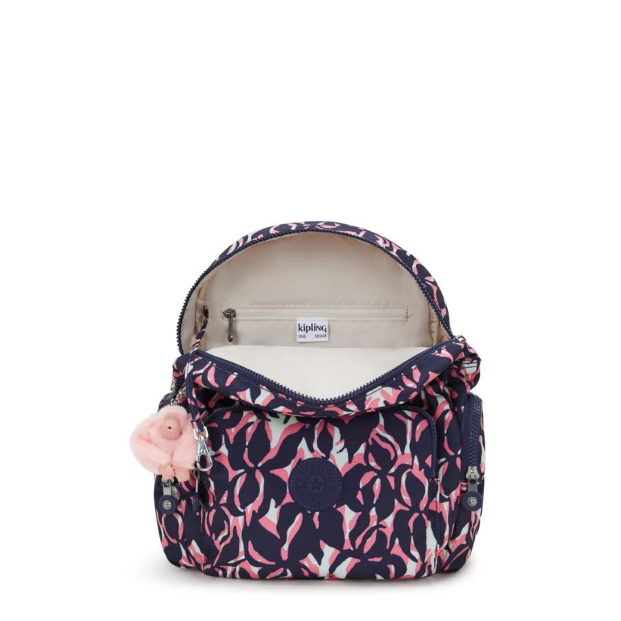キプリング 公式 リュック バックパック CITY ZIP S(Palm Mood) シティジップエス(パームムード) KI63456PQ ベーシックプリント コレクション | kipling | 02