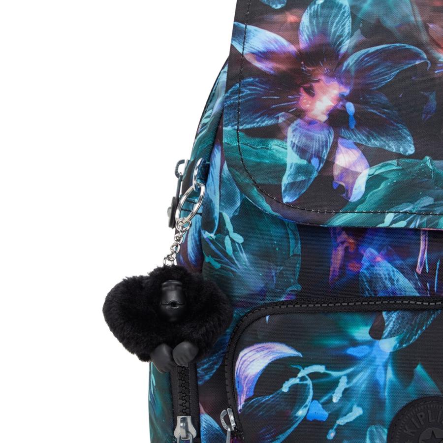 キプリング 公式 リュック バックパック CITY ZIP S(Spectral Orchid) シティジップエス(スペクタルオーキッド) KI63457DP ベーシックプリント コレクション | kipling | 04