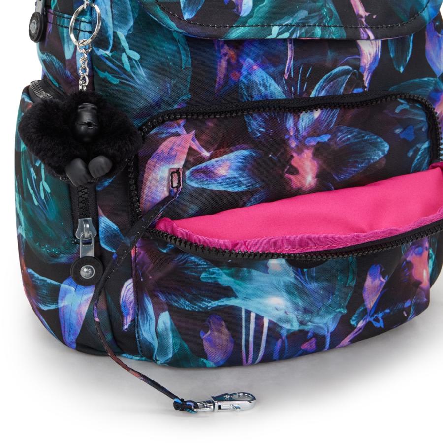 キプリング 公式 リュック バックパック CITY ZIP S(Spectral Orchid) シティジップエス(スペクタルオーキッド) KI63457DP ベーシックプリント コレクション | kipling | 06