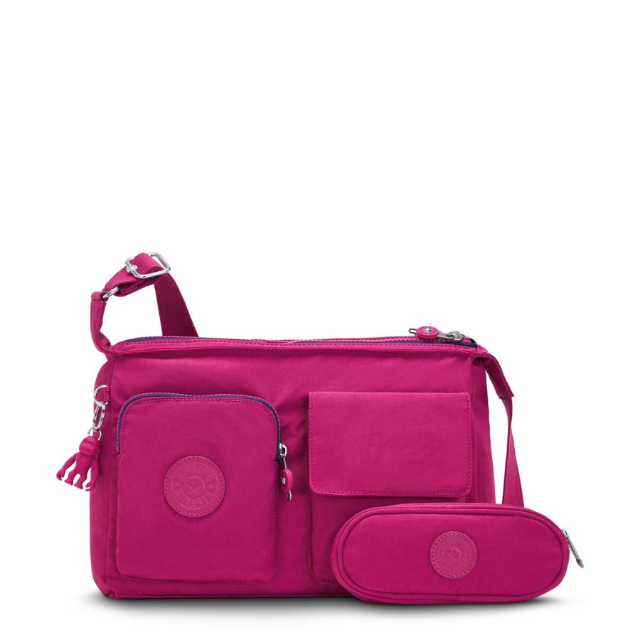 kipling キプリング 公式 ショルダーバッグ KITTY(Pink Fuchsia kipling キプリング 公式 ショルダーバッグ KITTY(Pink Fuchsia