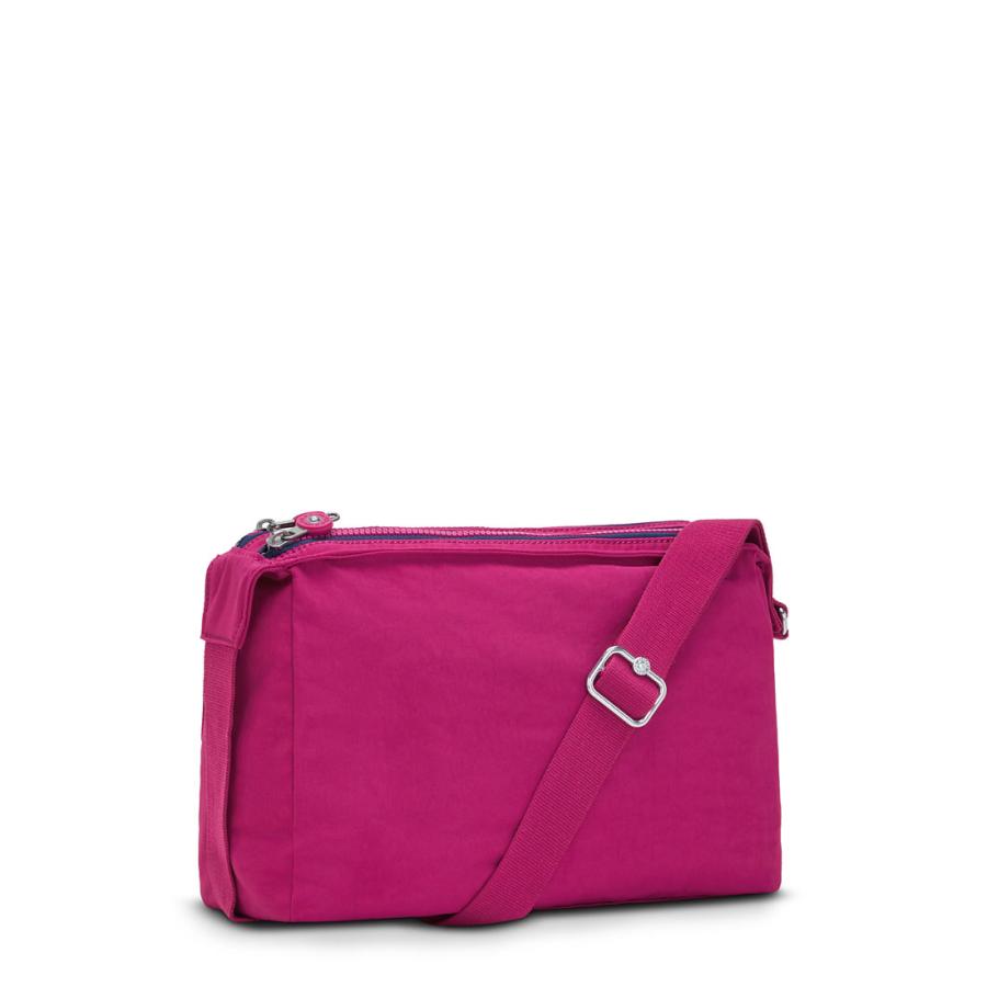 キプリング 公式 ショルダーバッグ KITTY(Pink Fuchsia) キティ(ピンクフューシャ) KI6502Q67 ベーシック コレクション｜kipling｜02