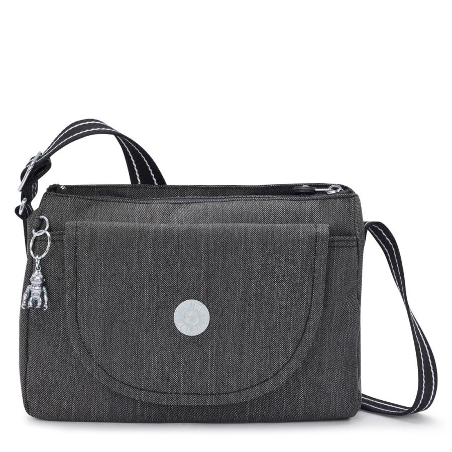 kipling（キプリング） 公式 ショルダーバッグ KARLI(Denim Stone