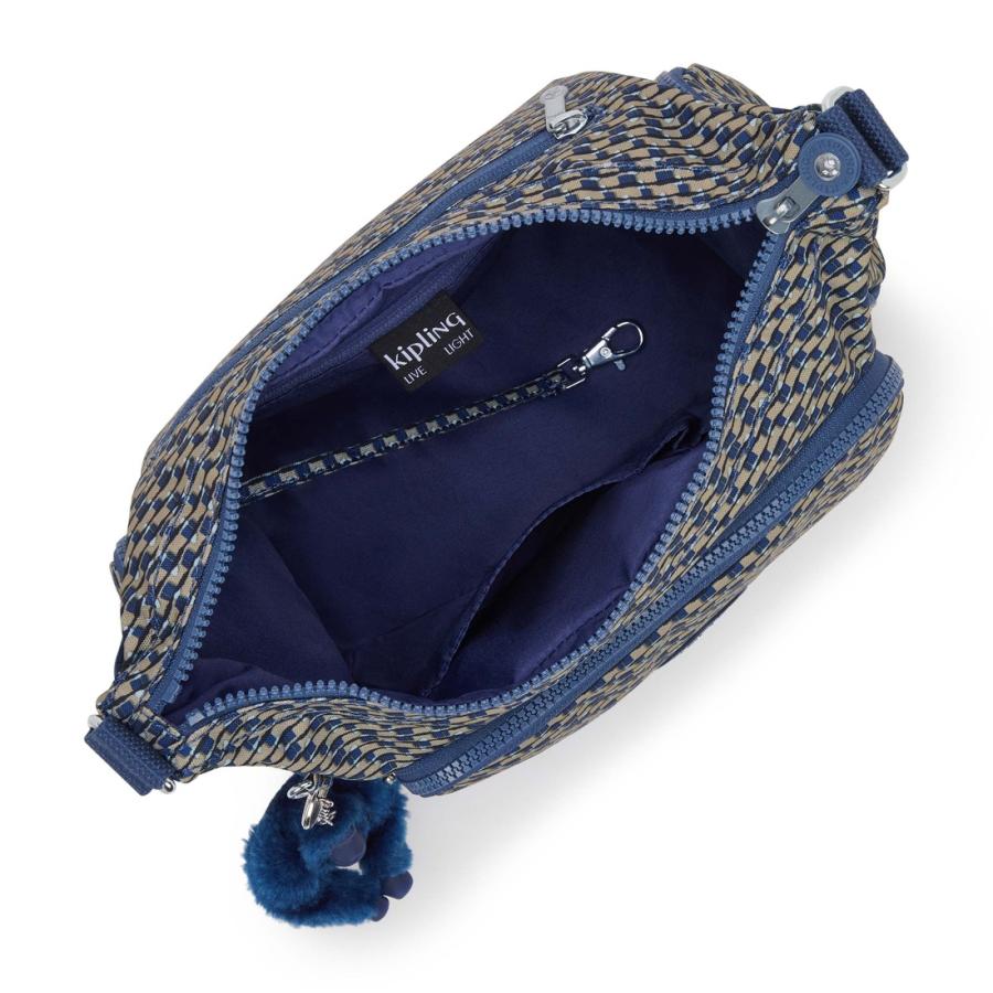 キプリング 公式 ショルダーバッグ GABB S(Blue on Wire) ガブエス(ブルーオンワイヤー) KI66079PC ベーシックプリント コレクション | kipling | 02