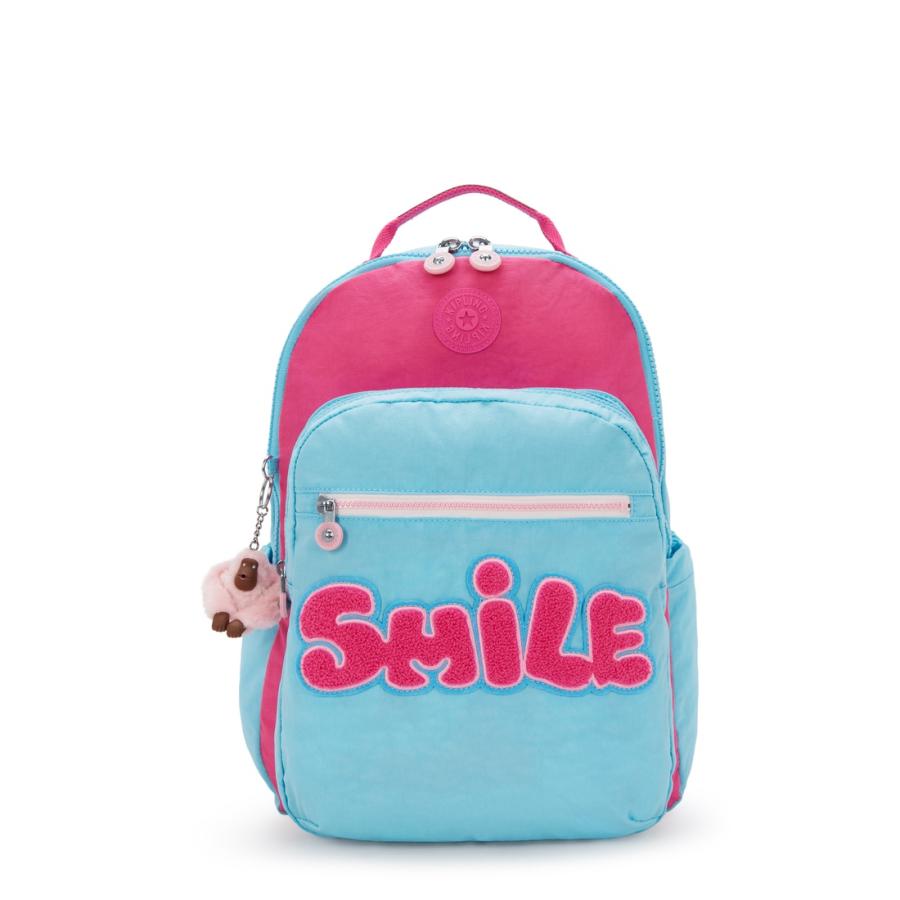 キプリング 公式 リュック バックパック SEOUL LAP(Smile Blue Bl) ソウルラップ(スマイルブルーBL) KI66585GV 　期間限定価格 2026/6/14 まで