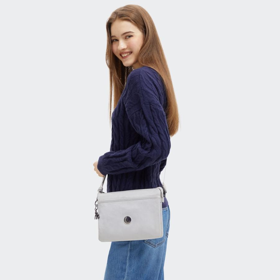 kipling（キプリング） 公式 ショルダーバッグ RIRI L(Silver Night