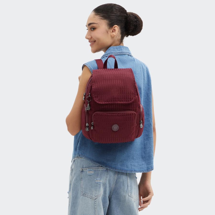 kipling（キプリング） 公式 リュック バックパック CITY ZIP S(Maroon