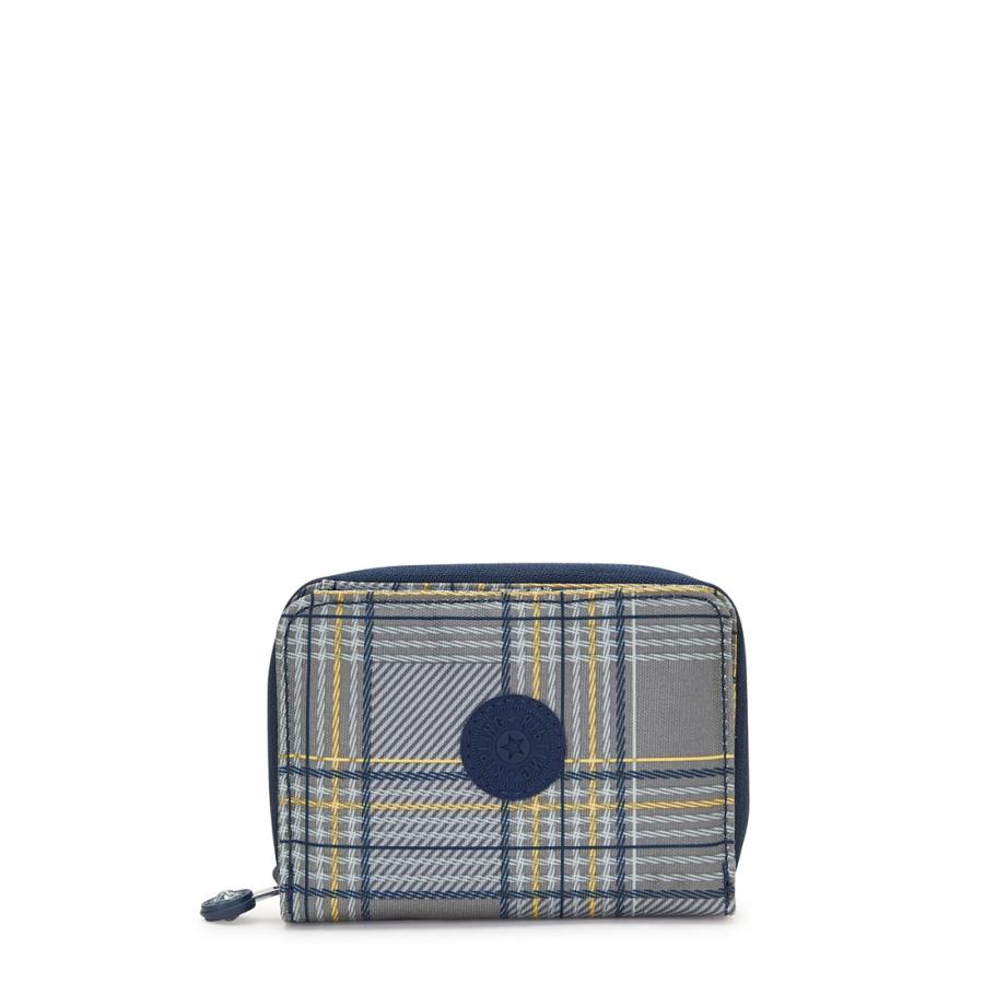 キプリング 公式 サイフ MONEY LOVE(Blue Grey Plaid) マネーラブ(ブルーグレイプレイド) KI6791S6Z 日本限定コレクション | kipling