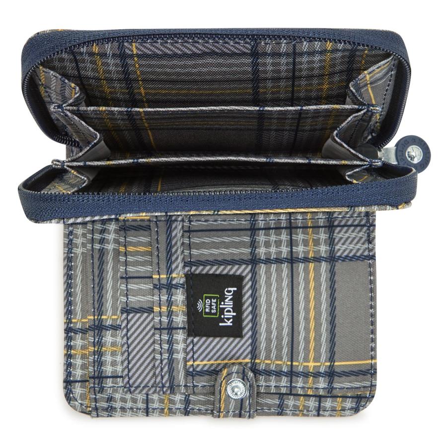 キプリング 公式 サイフ MONEY LOVE(Blue Grey Plaid) マネーラブ(ブルーグレイプレイド) KI6791S6Z 日本限定コレクション | kipling | 02