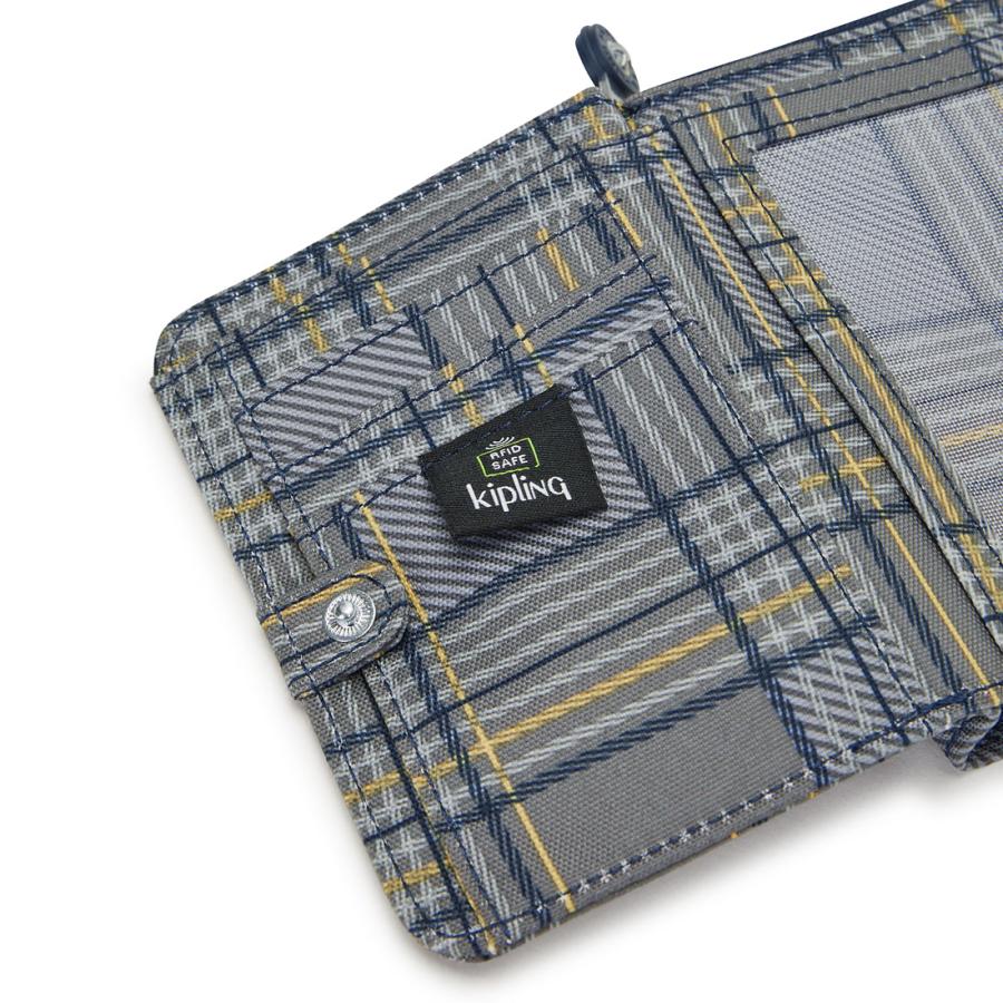 キプリング 公式 サイフ MONEY LOVE(Blue Grey Plaid) マネーラブ(ブルーグレイプレイド) KI6791S6Z 日本限定コレクション | kipling | 04