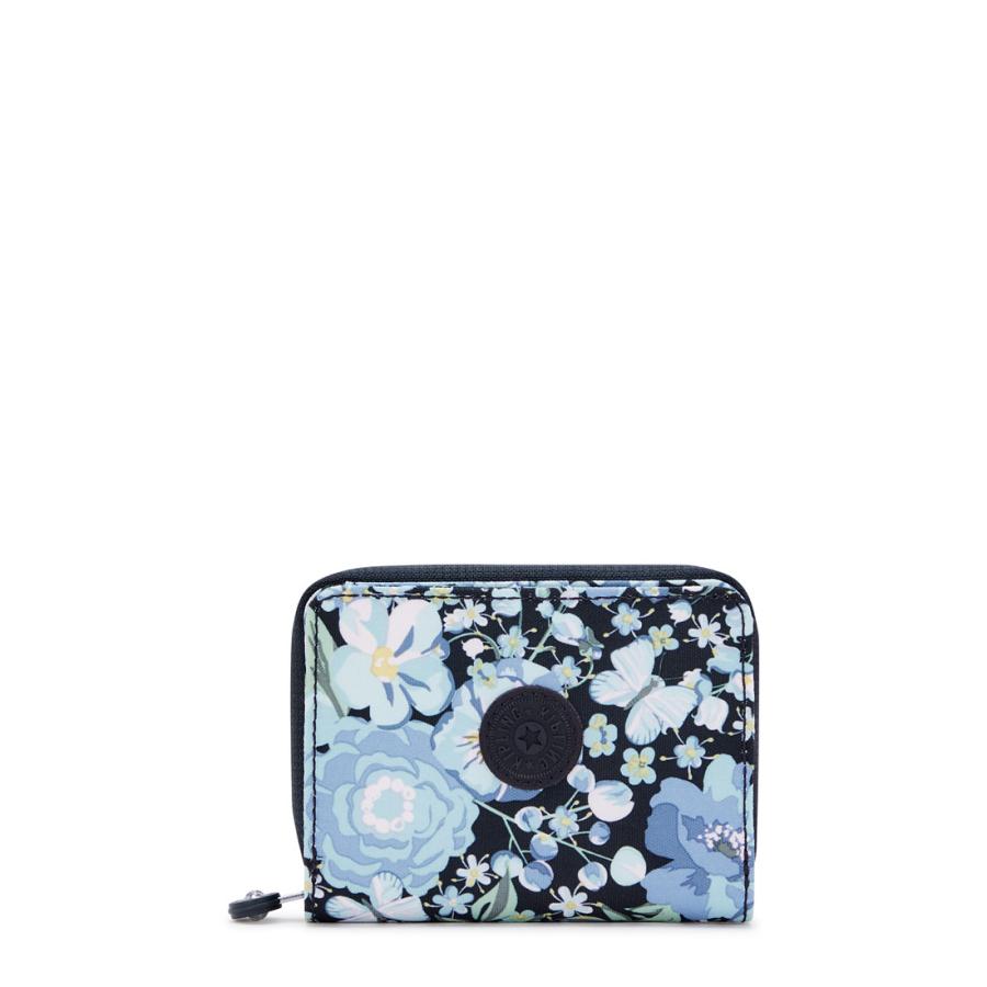 kipling（キプリング） 公式 サイフ MONEY LOVE(Blue Flower Prt