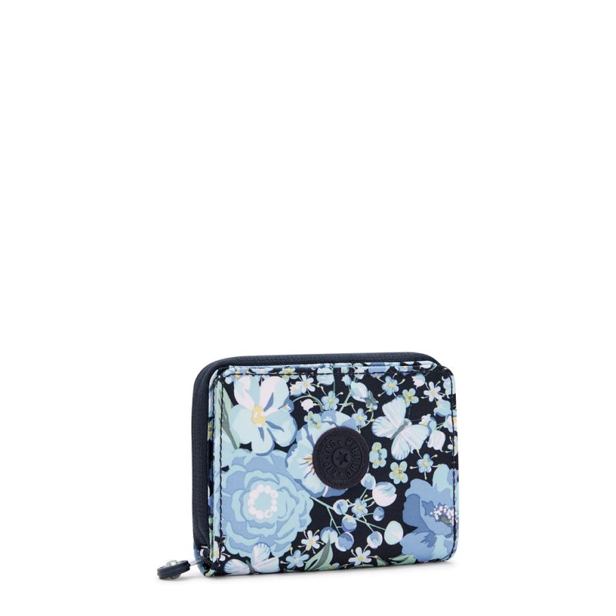 kipling（キプリング） 公式 サイフ MONEY LOVE(Blue Flower Prt