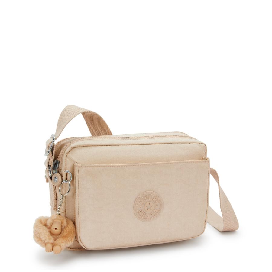 キプリング 公式 ショルダーバッグ ABANU M(Sparkled Beige) アバヌエム(スパークルドベージュ) KI68315DV 　期間限定価格 2026/8/9 まで | kipling | 03