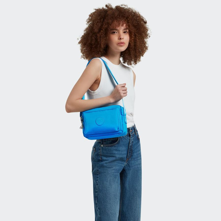 kipling キプリング ABANU M ショルダーバッグ kipling（キプリング） 公式 ショルダーバッグ ABANU M(Eager Blue St