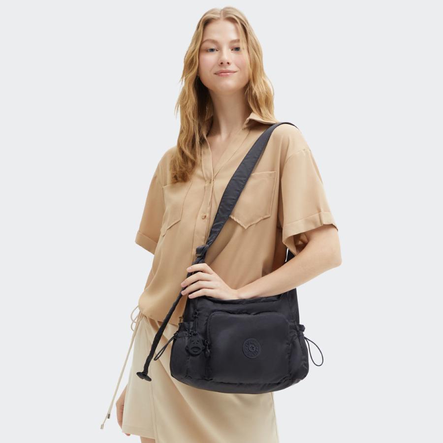 kipling キプリング 公式 ショルダーバッグ GABB S(Simply Black kipling キプリング 公式 ショルダーバッグ GABB S(Simply Black