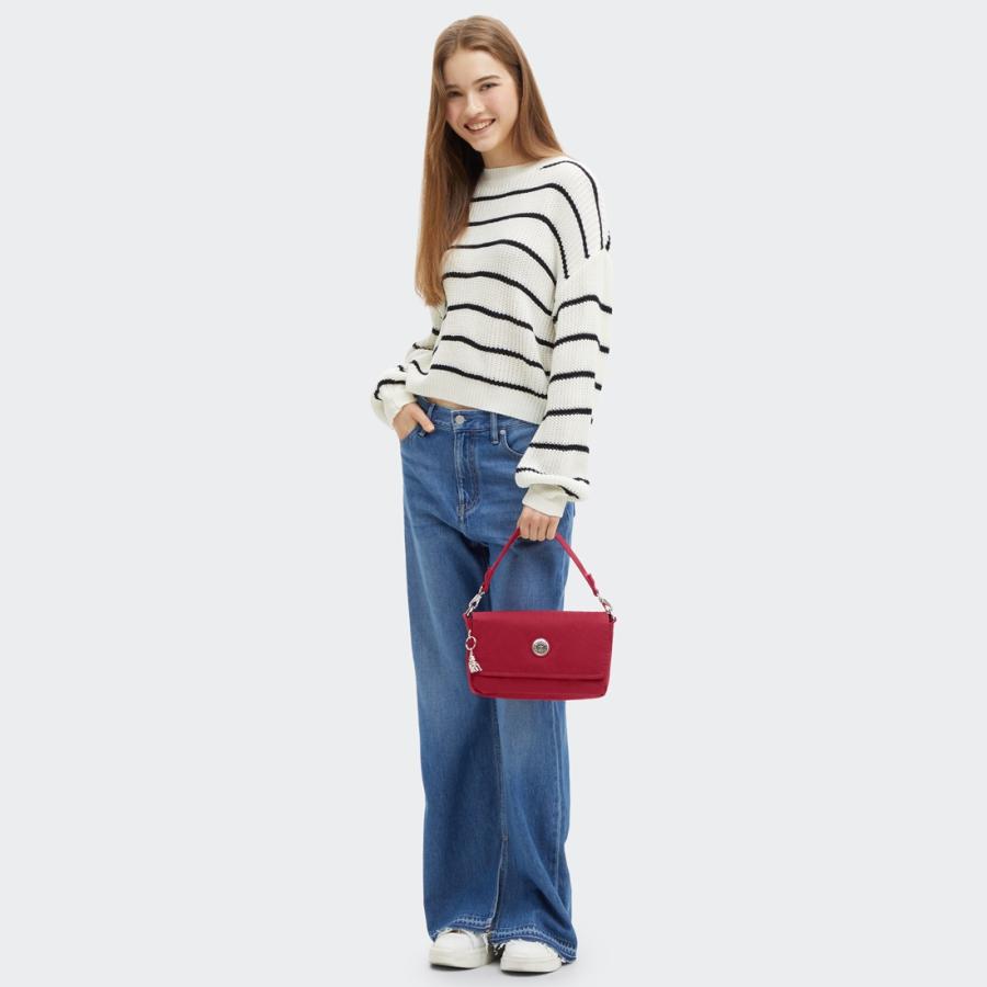 キプリング 公式 ショルダーバッグ ARAS(Red Red Wine) アラス(レッドレッドワイン) KI69416SE エレベーテッドコレクション | kipling | 06
