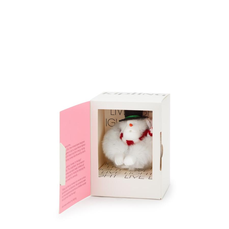 キプリング 公式 アクセサリー SNOWMAN MONKEY(Snowman White) スノーマンモンキー(スノーマンホワイト) KI6960UV4 　期間限定価格 2026/3/8 まで | kipling | 02