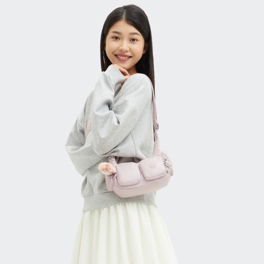 キプリング 公式 ショルダーバッグ RIKKA MINI(Pink Shine) リッカミニ(ピンクシャイン) KI70053DZ ベーシックプラス コレクション | kipling | 05
