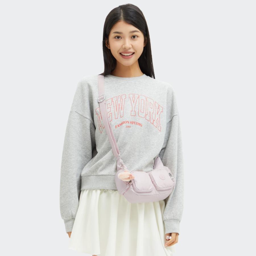 キプリング 公式 ショルダーバッグ RIKKA MINI(Pink Shine) リッカミニ(ピンクシャイン) KI70053DZ ベーシックプラス コレクション | kipling | 06