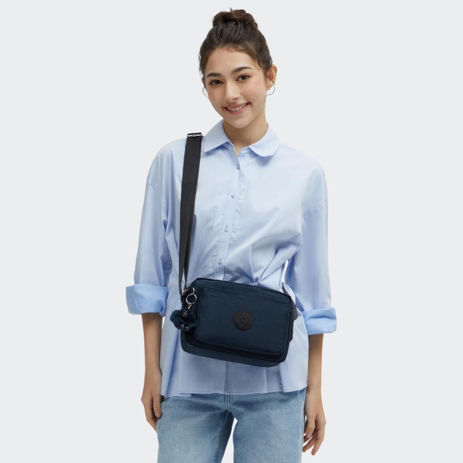 kipling（キプリング） 公式 ショルダーバッグ ABANU M(Blue Bleu 2 C