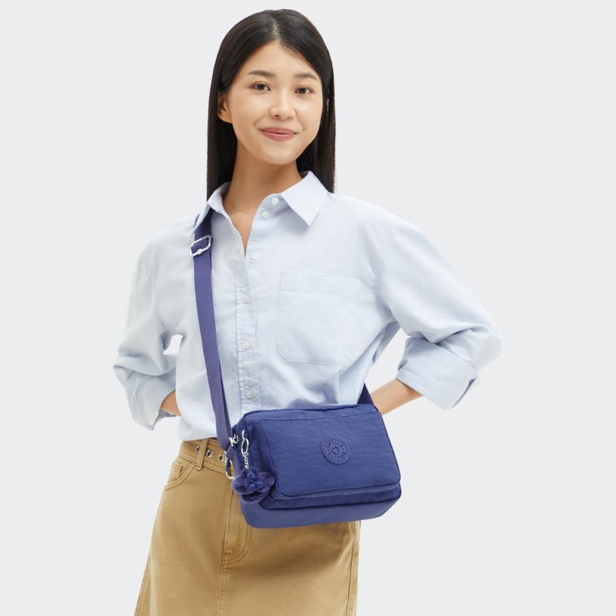 【販売終了】【販売終了】kipling キプリング ABANU M ショルダーバッグ kipling（キプリング） 公式 ショルダーバッグ ABANU M(Ocean Blue