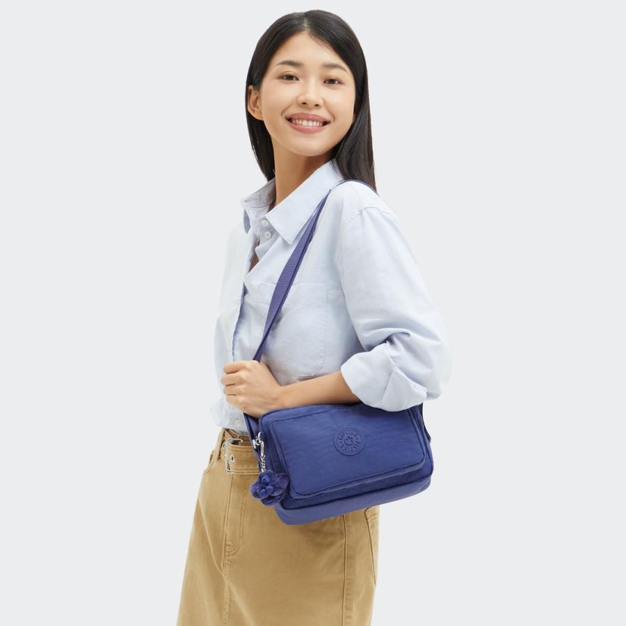 kipling（キプリング） 公式 ショルダーバッグ ABANU M(Ocean Blue
