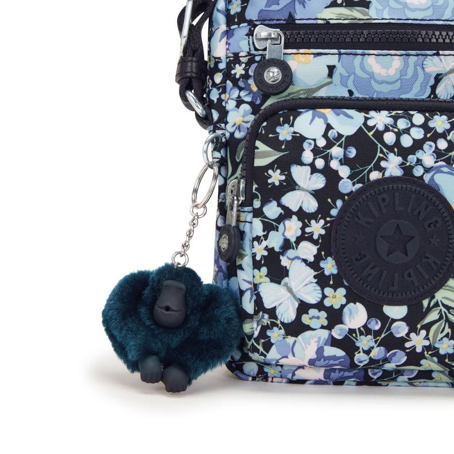 kipling キプリング 公式 ショルダーバッグ GUNNE(Blue Flower